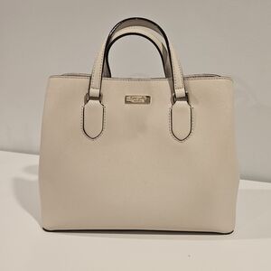 Kate Spade Cream Satchel Timeless Design